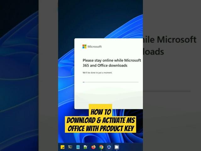 How to download MS Office and activate #microsoftoffice with product key
