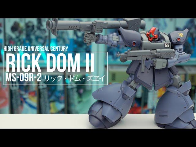 HGUC Rick Dom II Review – A 21-Year-Old Gem