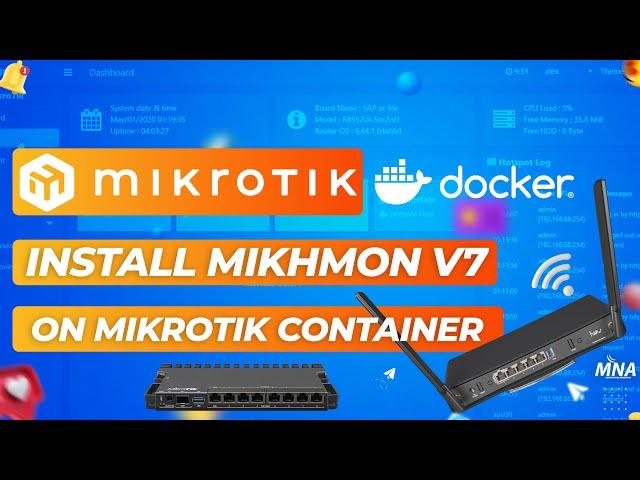 Mikhmon sur Conteneur mikrotik v7