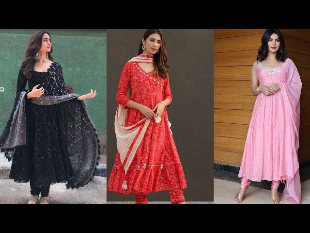 Comfy churidar anarkali suit designs