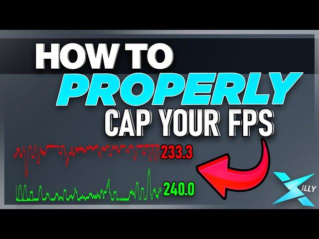 HOW TO PROPERLY CAP YOUR FPS