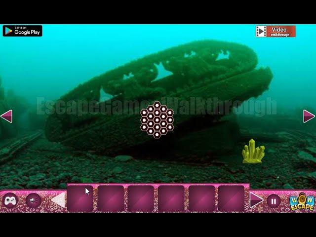 Wow Underwater Empire Treasure Escape Walkthrough [WowEscape]