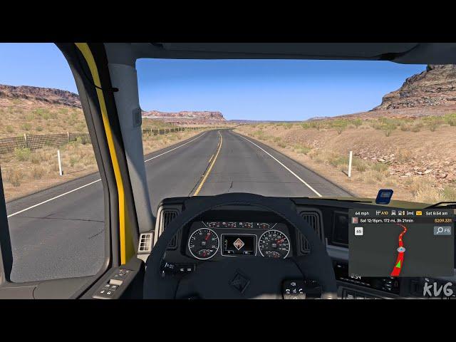 American Truck Simulator - Kayenta to Flagstaff - Arizona Gameplay (PC UHD) [4K60FPS]