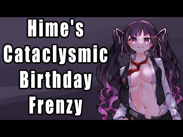 Hime Crashes Out Her Birthday