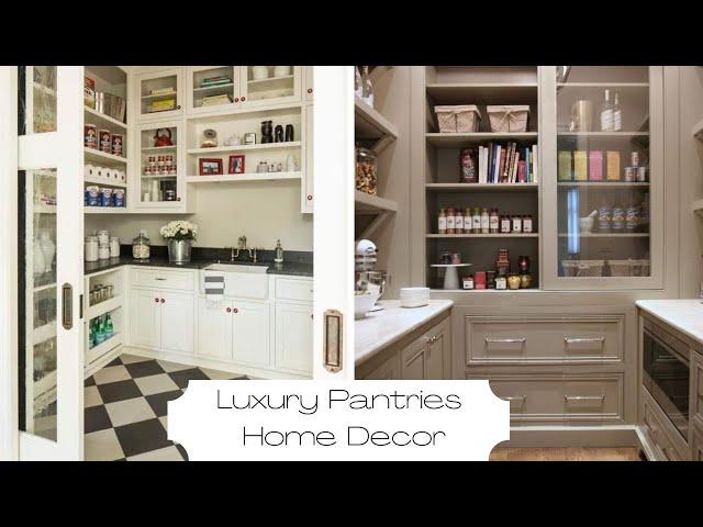 Luxury Pantry & Butlers Pantry Home Decor & Design Inspiration | And Then There Was Style