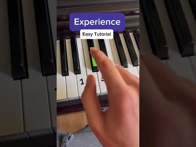 Experience ️ #pianomusic #tutorial #lessons #tipsandtricks #piano #pianotutorial #pianolessons