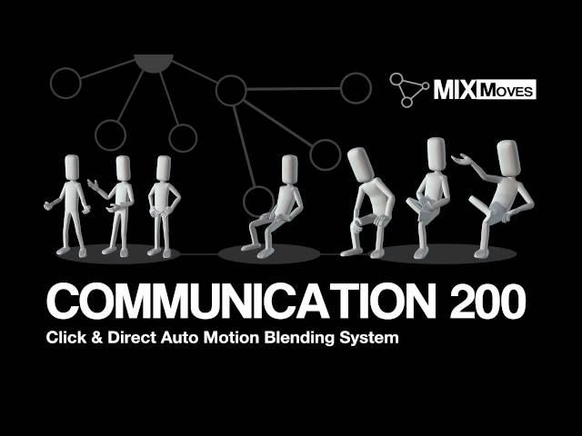 iClone 6 MixMoves Communication 200 - Body Motions for Character Animation