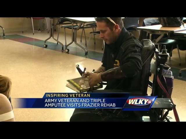 Triple amputee Army veteran inspires others