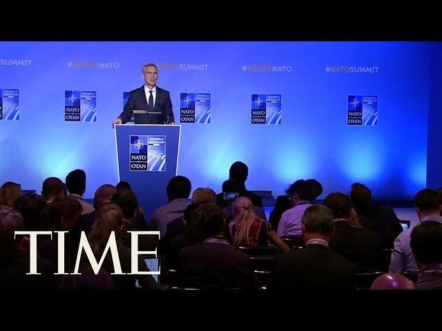 NATO Secretary General Responds To Trump's Criticism | TIME