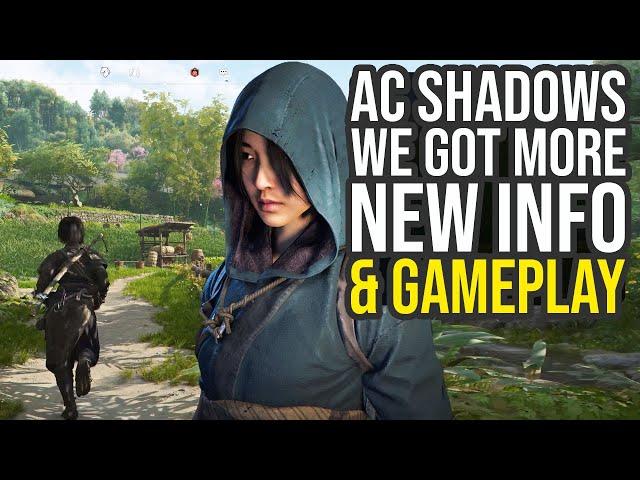 We Got More Assassin's Creed Shadows Gameplay & Info... (AC Shadows Gameplay)