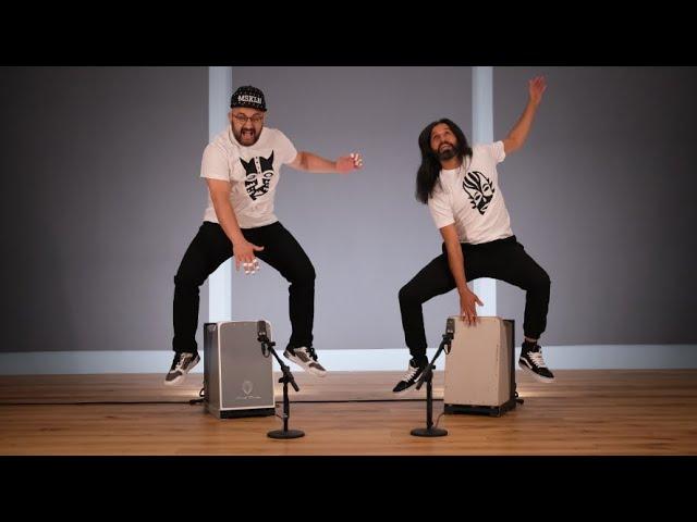 Modern Cajon Beats /// 6/8 Afro Persian Groove /// Daddi Bahmani & Salar Baygan