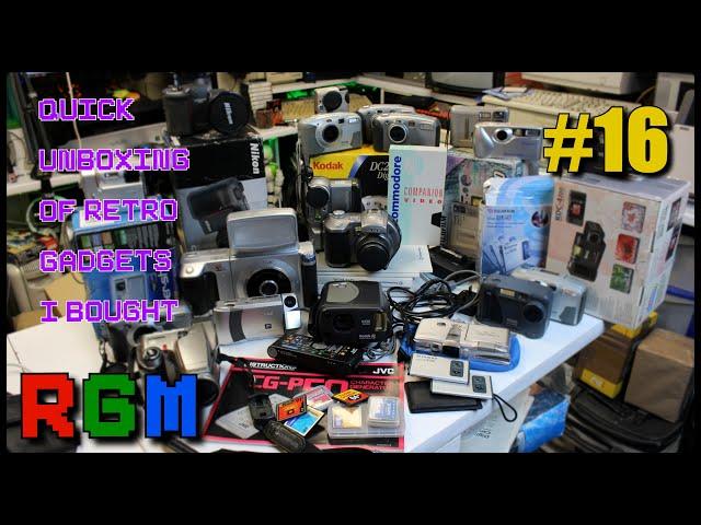 EBAY RETRO GADGETS I BOUGHT Video #16  This Haul is Vintage Digital Camera's! and I test a few!