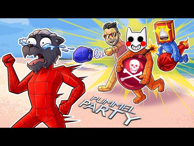 ПОЧЕМУ ИМЕННО В ЭТОЙ ИГРЕ, МОИ ДРУЗЬЯ ТАКИЕ СТРАННЫЕ? УГАР В PUMMEL PARTY (Часть 1)