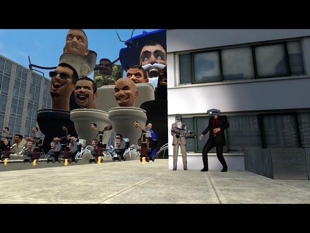 NEW RUBY ULTIMATE MECHA TV MAN BOSS VS TITAN TV MAN, SPEAKER MAN, ALL CAMERA MAN in Garry's Mod!