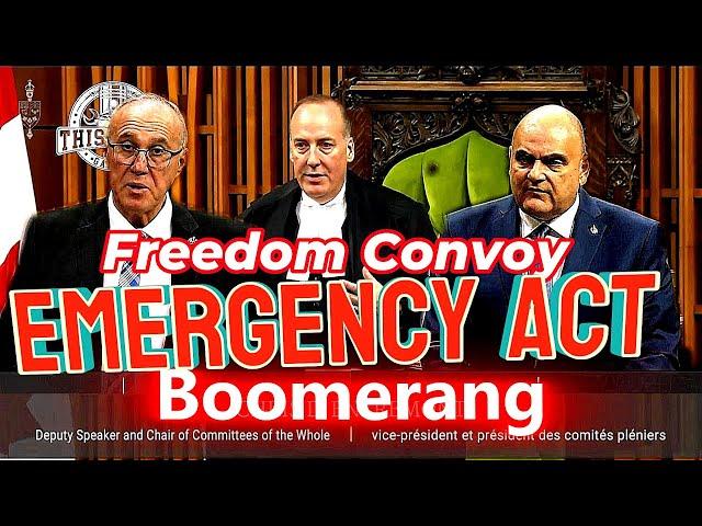 Trudeau Liberals : Hidden Documents from the Freedom Convoy & the Unlawful Use of the Emergency Act