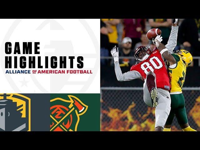 San Antonio Commanders vs. Arizona Hotshots | AAF Week 5 Game Highlights