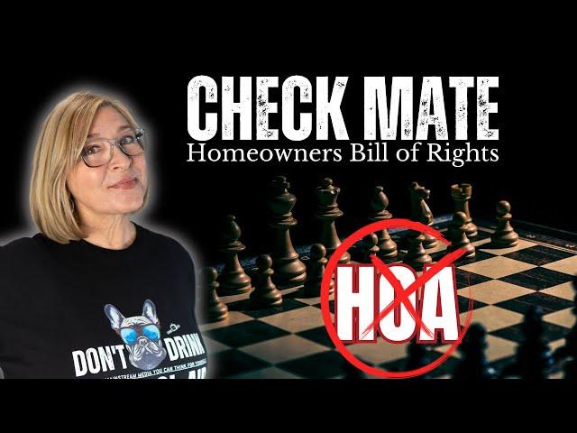 HOA's Get Destroyed on July 1st. The Homeowner Bill of Rights changes everything.