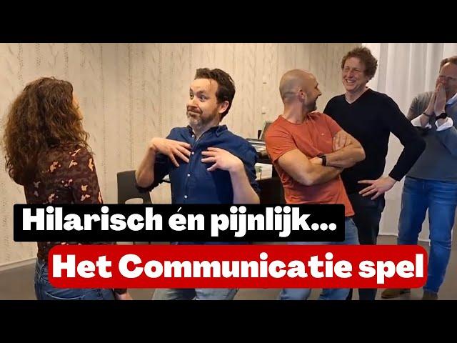 Het Communicatie spel - hilarische teambuilder of energizer