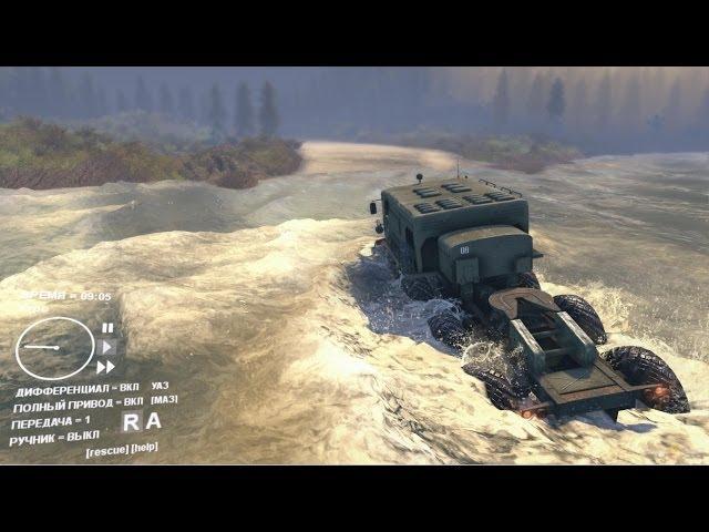 Обзор Spintires [Симулятор езды по бездорожью]