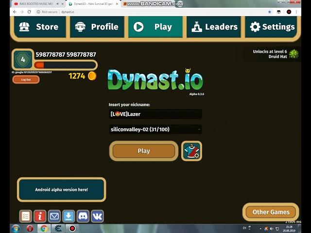 dynast io how to hack 2 bilion
