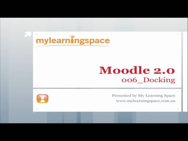 Moodle - Docking - 006