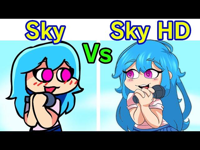 Friday Night Funkin' Sky VS Sky HD FULL WEEK + Cutscenes [FNF MOD/Hard] [NOT Sky Remastered]