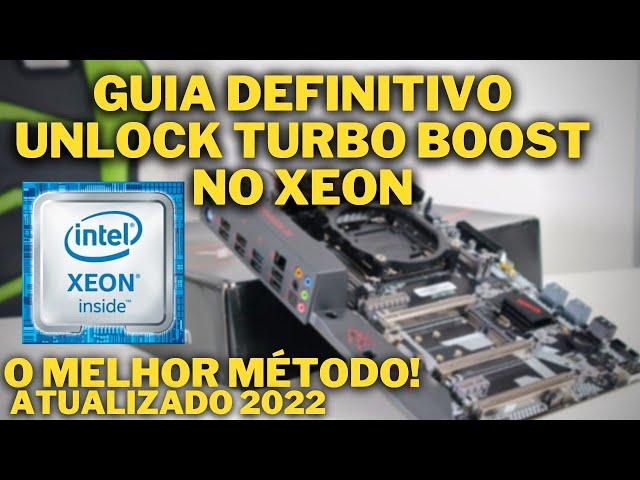 COMO DESBLOQUEAR O TURBO BOOST NO XEON COM QUALQUER PLACA MÃE - MÉTODO MAIS SEGURO (PASSO A PASSO)