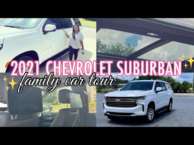 NEW 2021 Chevrolet Suburban LT CAR TOUR | FULL FAMILY SUV TOUR/REVIEW  | THE ULTIMATE FAMILY SUV!!