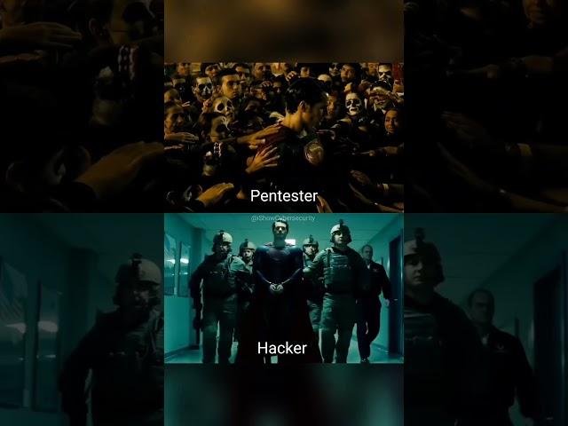 Same profession but Different meanings  #pentester #ethicalhacking #cybersecurity