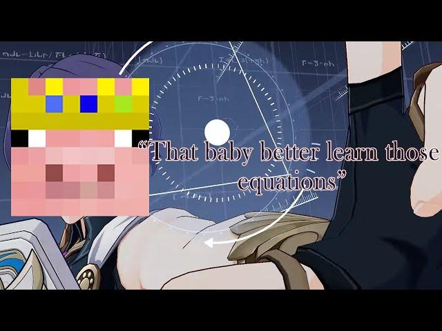 A few Honkai Star Rail characters horribly portrayed by Technoblade clips (possible spoilers)