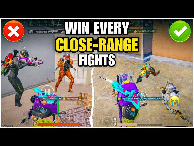 HOW TO IMPROVE CLOSE RANGE FIGHTS IN BGMIBGMI CLOSE RANGE TIPS & TRICKS | Mew2.