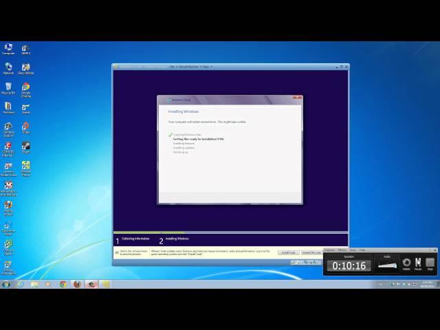 How to Install Windows 8 (Full Retail Copy) on VMware Player or VMware Workstation