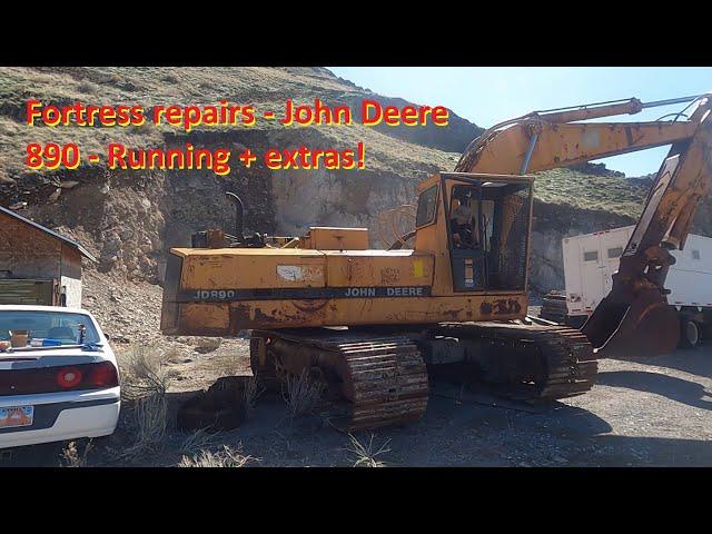 Fortress repairs   John Deere 890   Running + extras!