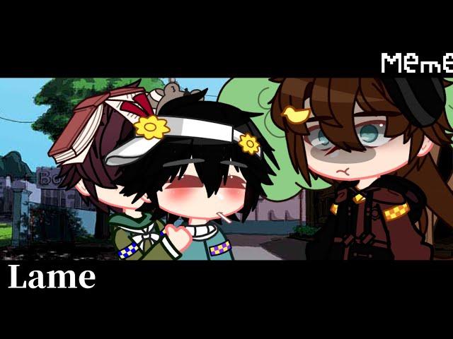 []Meme[]Lame[] •Ран/По• (Ran/Poe) /Bungou Stray Dogs/ []