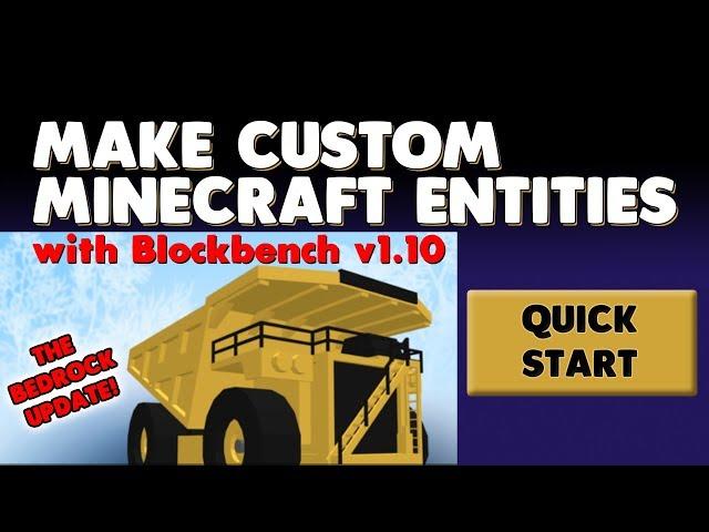 Quick Start - Custom Minecraft Entities with Blockbench 1.10