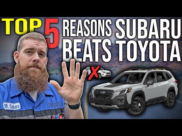 Subaru Is BETTER Than Toyota! Here's 5 Reason That Confirm It!