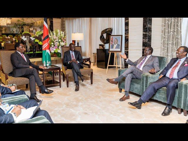 RAILA ODINGA WINS BIG AS CLEVER PRES.RUTO CONNECTS HIM WITH AFRICAN PRESIDENTS IN CHINA!