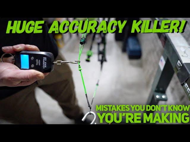 ACCURACY KILLERS! Main Reason You Miss Left Or Right W/ YOUR BOW | Bowmar archery |