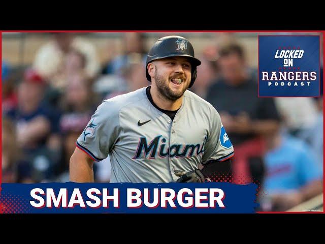 Texas Rangers trade for Miami Marlins slugger Jake Burger, giving lineup what it lacked in 2024