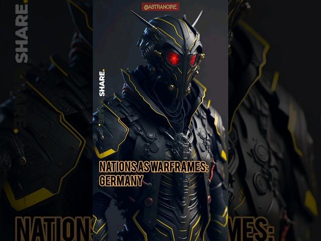 Nations as Warframes: Germany  | #warframe #germany #leonardoai #midjourney #ai #aiart #gaming