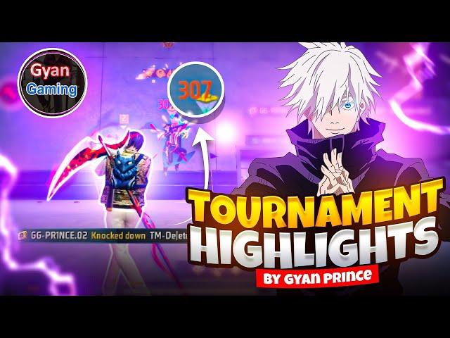 TOURNAMENT HIGHLIGHTS BY GYAN PRINCE || FREE FIRE MAX #3 | #gyangaming