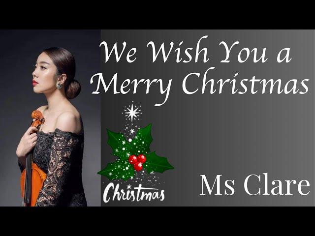 We Wish You a Merry Christmas/Violin Play Along