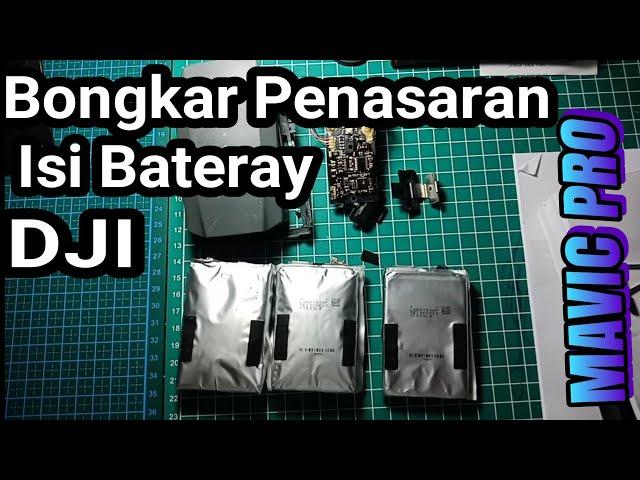 cara buka baterai drone mavic pro sampai hilang penasaran # how to open the Mavic Pro drone battery