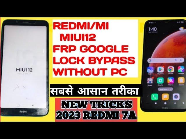 Redmi 7a Google Account/FRP LOCK  Bypass Without PC | mi 7a Frp bypass | REDMI 7a Frp bypass