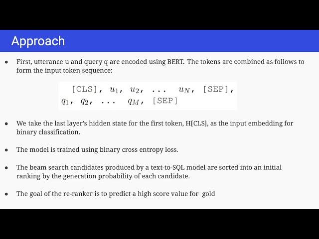 Bertrand DR - Improving Text-to-SQL using a Discriminative Re-ranker