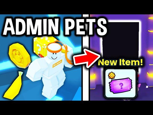 Convert SECRET Mystery Tickets to ADMIN PETS Coming to Pet Simulator 99 Theories..