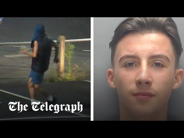 Riots: Teenager pleads 'I'm a child' during arrest after throwing bricks at police