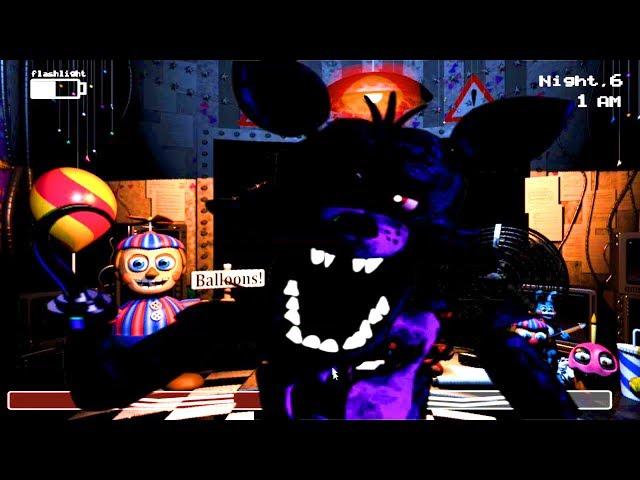 Shadow Foxy in FNaF 2