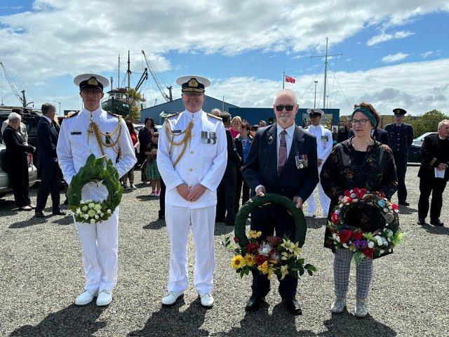 Royal Navy Cruiser HMS Neptune 82nd Year Commemorative Service