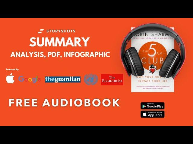 The 5 AM Club by Robin Sharma - Free Audiobook Summary and Analysis